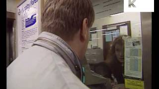 1990s PImlico Tube Station London Underground Ticket Machines Before Oyster [upl. by Venable112]