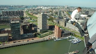 Abseilen Euromast Rotterdam [upl. by Elysia]