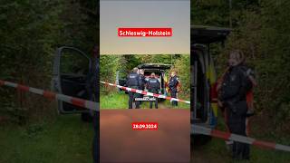 SchleswigHolstein Verbrechen in einem Forstgebiet  28092024 [upl. by Sitruc]