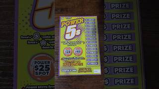 Power 5s scratchers scratchtickets scratchofftickets jackpot luck gambling gambler [upl. by Aytak]