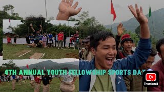 Sports day of 4th annual youth fellowship 2024Bobia Pastoral Range under the banner of NBCC [upl. by Arhaz729]