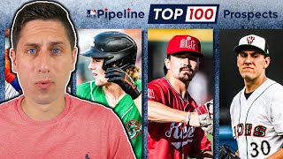 Reacting to the NEW MLB Top 100 Prospects MLB Draft Update [upl. by Savill811]