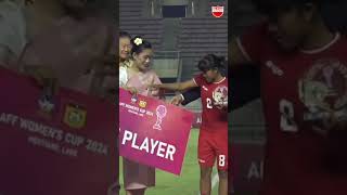 The best player Indonesia AFF Women Cup 2024 affwomencup2024 affwomencup bestplayeraffwomencup [upl. by Tsnre147]