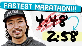 Kofuzis SECRET SAUCE How he shaved 2 hours off his marathon PR [upl. by Hull]