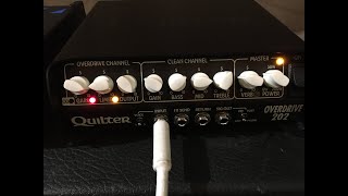 Quilter Overdrive 202 Demo Transitioned over from a Peavey 6505 [upl. by Arman701]