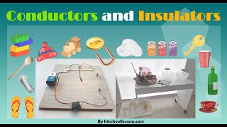 Conductors and Insulators  Examples of Conductors and Insulators [upl. by Naitsirt]