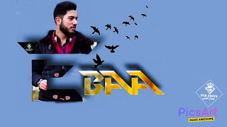 شرحPICSART طريقة وضع الصورة الشخصية داخل أحرف الاسم [upl. by Tonina777]