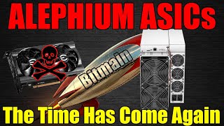 MAJOR Blow To GPU Mining  ALEPHIUM ASICs [upl. by Zoltai]