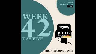 Bible in a year Live Chronological Project Week 42 Day5 [upl. by Assel588]