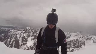 Insanely steep skiing on South Maroon Peak CO 052316 HD [upl. by Steffi316]