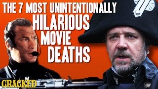 The 7 Most Unintentionally Hilarious Movie Deaths  Obsessive Pop Culture Disorder [upl. by Tolmann]