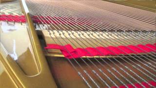 PianoWorks Demo of Knabe Grand Piano model WKG58 [upl. by Ihskaneem]