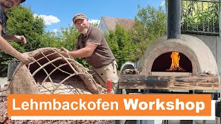 Workshop Lehmbackofen selber bauen [upl. by Anilatsyrc]