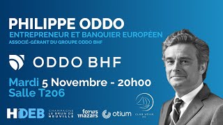 HEC Débats reçoit Philippe Oddo [upl. by Htrap409]