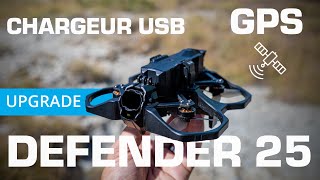 UPGRADE GPS  CHARGEUR USBC sur iFlight DEFENDER 25 [upl. by Inuat663]