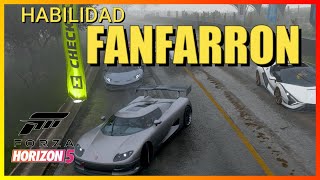 COMO HACER LA HABILIDAD DE FANFARRON  TE LUCISTE FORZA HORIZON 5 SERIE 36 OTOÑO CAPITULO 3 [upl. by Yrhcaz285]