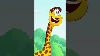 What if we become a Giraffe  aumsum kids shorts cartoon whatif [upl. by Templa858]