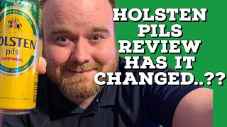 HOLSTEN PILS  GERMAN PILSNER BEER REVIEW 5 ABV [upl. by Meris888]