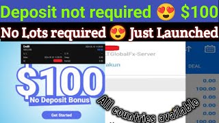 100 Forex no deposit bonus 2024  new no deposit bonus deposit not required 😍  all countries avail [upl. by Araht269]