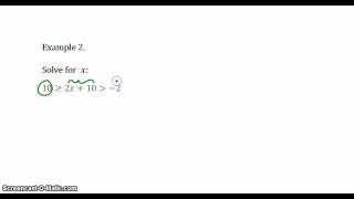 grade 10 equations and inequalities inequalities [upl. by Spears607]