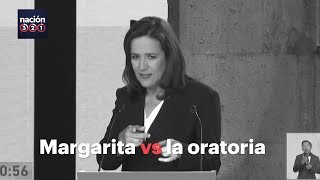 Margarita Zavala vs La oratoria [upl. by Leziar259]