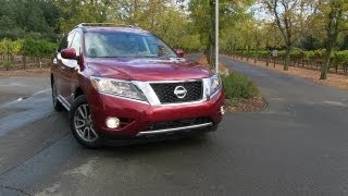 2013 Nissan Pathfinder 060 MPH First Drive amp Review [upl. by Hokanson383]