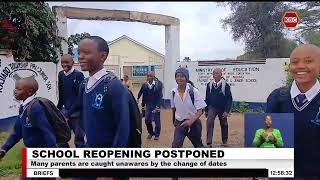 Hundreds of students left stranded after Govt postponed school reopening [upl. by Ahsinuq]