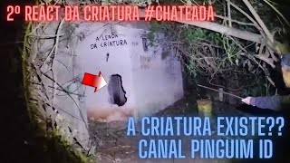 2º React da criatura chateada  A criatura existe  Canal Pinguim ID [upl. by Ziwot625]