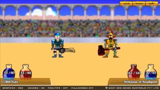 Swords And Sandals 1 Gladiator Walkthrough Part 5 [upl. by Kolodgie]