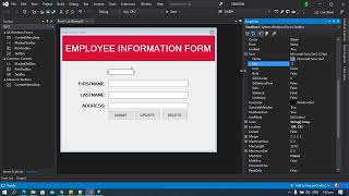 Complete Step By Step CRUD using VBNET SQL Server [upl. by Gaye3]