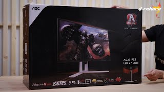 รีวิว AOC AGON AG271FZ2 Monitor 240Hz 05 ms ที่ราคาดีที่สุด [upl. by Neeleuqcaj539]