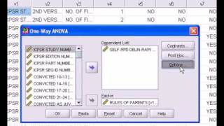 SPSS ANOVA 2 in 1 [upl. by Lawrence]