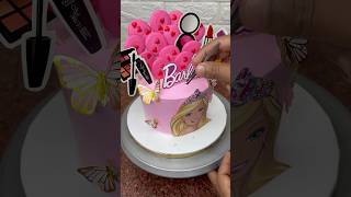 How to make Barbie cake barbie barbiecake shorts youtubeshorts cake [upl. by Eenoj]