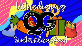 Video Uitnodiging Sinterklaasfeest  Quick Graphics [upl. by Bertasi]