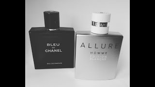 Chanel Allure Homme Edition Blanché or Bleu de Chanel edp [upl. by Tnairb896]