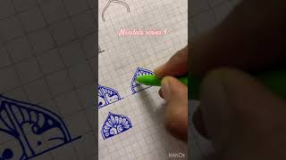 Mandala series 4 mandalaart mandalarts mandala art arttutorial shortsvideo amijetomar [upl. by Angelle32]