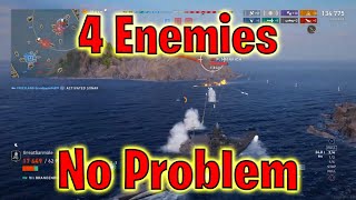 Crazy Close Quarters Brawl in Brandenburg World of Warships Legends [upl. by Oicneserc]