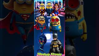 Minions Exe 🆚 Minion Super Woman 🆚 Batman 🆚 Pj Masks Dance in Dame Tu Cosita coffindance tileshop [upl. by Xuaeb]