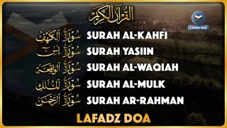 Murottal AlQuran Merdu  Murottal Ngaji Merdu Surat Al Kahfi ArRahman AlMulk Yasin AlWaqiah [upl. by Nabois]