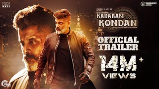 Kadaram Kondan  Official Trailer  Kamal Haasan  Chiyaan Vikram  Rajesh M Selva  Ghibran [upl. by Lladnew758]