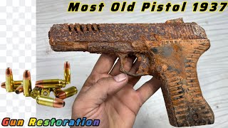 Most Old Pistol 1937 Pistol Restoration Most Old Gun restoration 30 Bore TT pistol Gun restoration [upl. by Archibaldo]