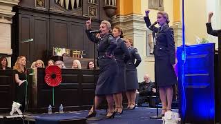 The DDay Darlings Voices Choir Coalville amp Birmingham 2023 [upl. by Dlaregztif]