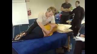 How to perform a Grade 5 Manipulation of the Lumbar Spine  Osteopathic HVT Technique [upl. by Aneroc125]