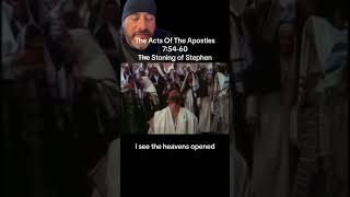 Acts 75460 The Stoning of Stephen  ESV Bible [upl. by Steinberg]