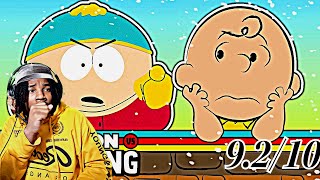 Eric Cartman vs Charlie Brown  Rap Battle  REACTION [upl. by Eolhc815]