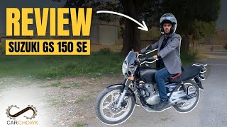 SUZUKI GS 150 SE REVIEW l Suzuki bike detailed review suzukigsxr150 carchowk [upl. by Gninnahc]