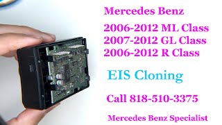 Mercedes ML350 GL450 R350 R500 W164 X164 EIS Repair  Cloning GL550 GL320 [upl. by Acinomahs]