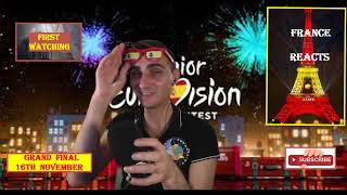 🌎FRANCE REACTS EUROVISION JUNIOR SPAIN 2024 PORTUGAL🌎 [upl. by Stu]