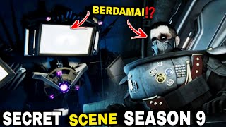 SKIBIDI DAN ALIANSI BERDAMAI⁉️  Season 9 Secret Scene Detail Dan Easter Egg Skibidi Multiverse [upl. by Llennoj]