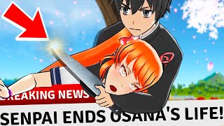 HELPING SENPAI END OSANA after her CONFESSION the BEST Yandere Simulator Ending [upl. by Corrinne]